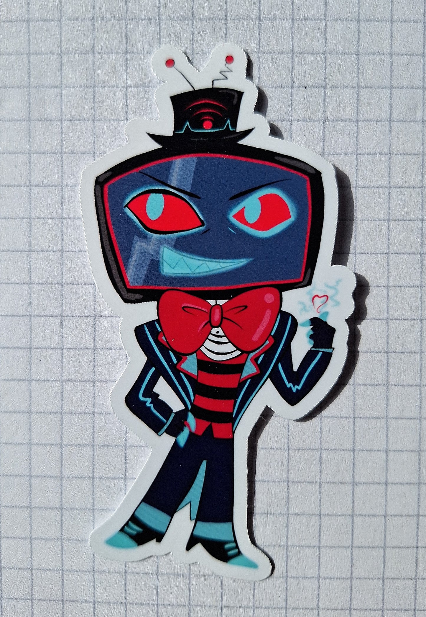 "Vox" Hazbin Hotel - Vinyl-Sticker (glänzend)
