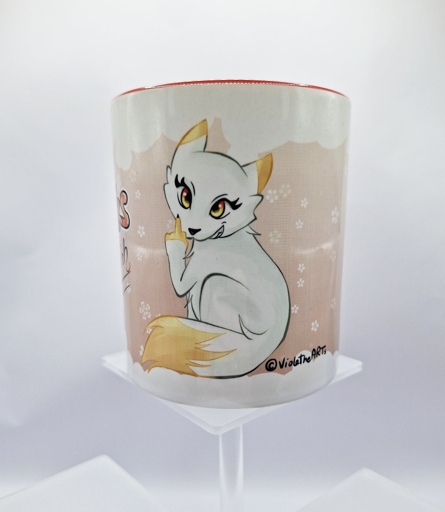 "Fuyu-Fuchs" - Tasse (rot)
