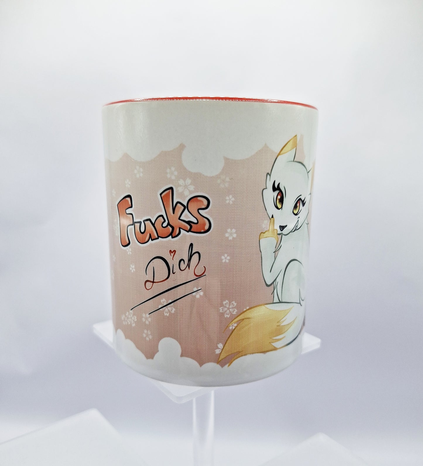 "Fuyu-Fuchs" - Tasse (rot)