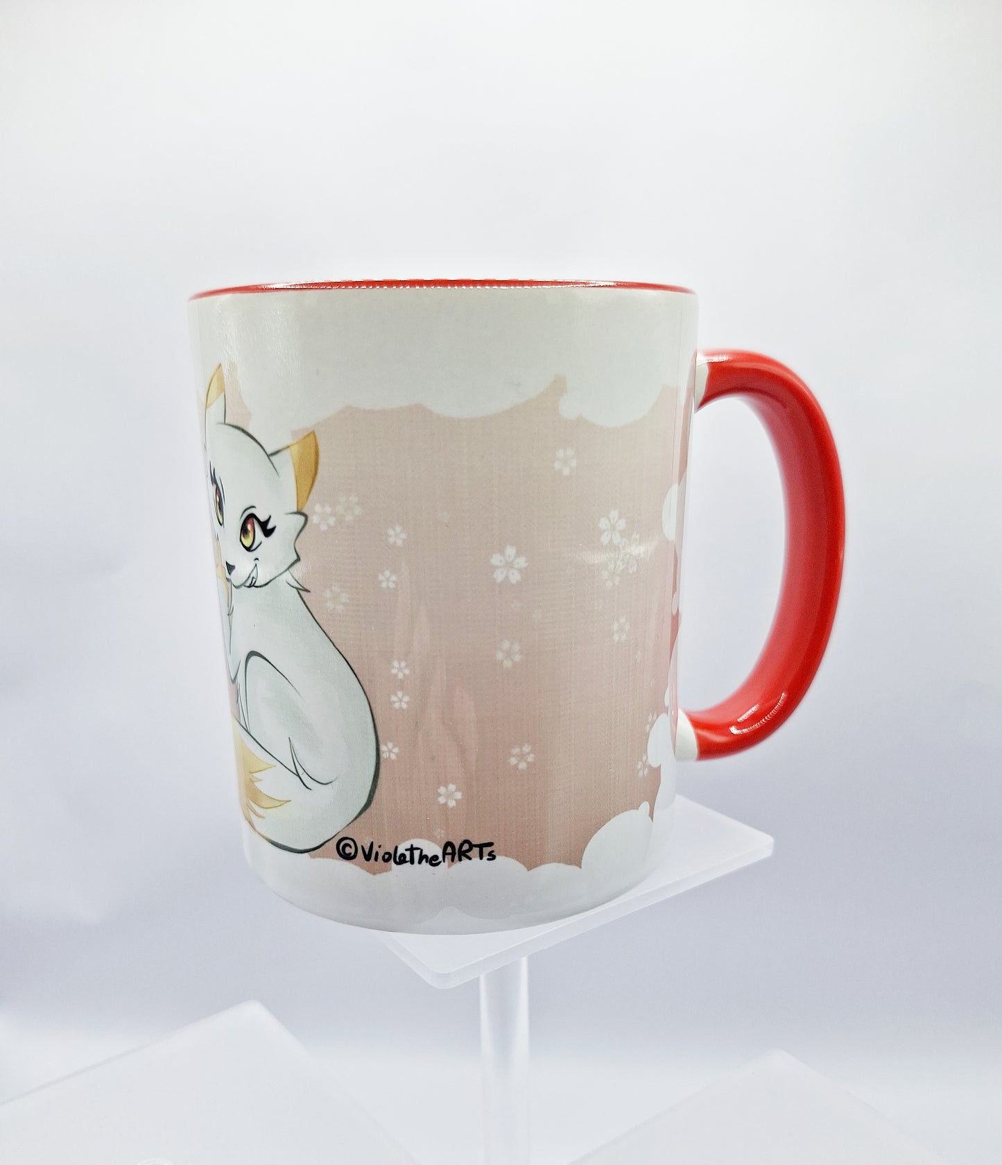 "Fuyu-Fuchs" - Tasse (rot)